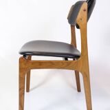 Set Of Four Dining Chairs Model OD 49 In Rosewood By Erik Buch From 1950s