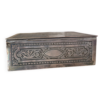 Silver metal box