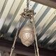 Antico lampadario, stile Liberty, con saliscendi