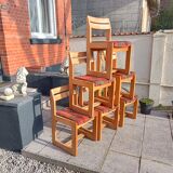 Maison Regain sled chairs