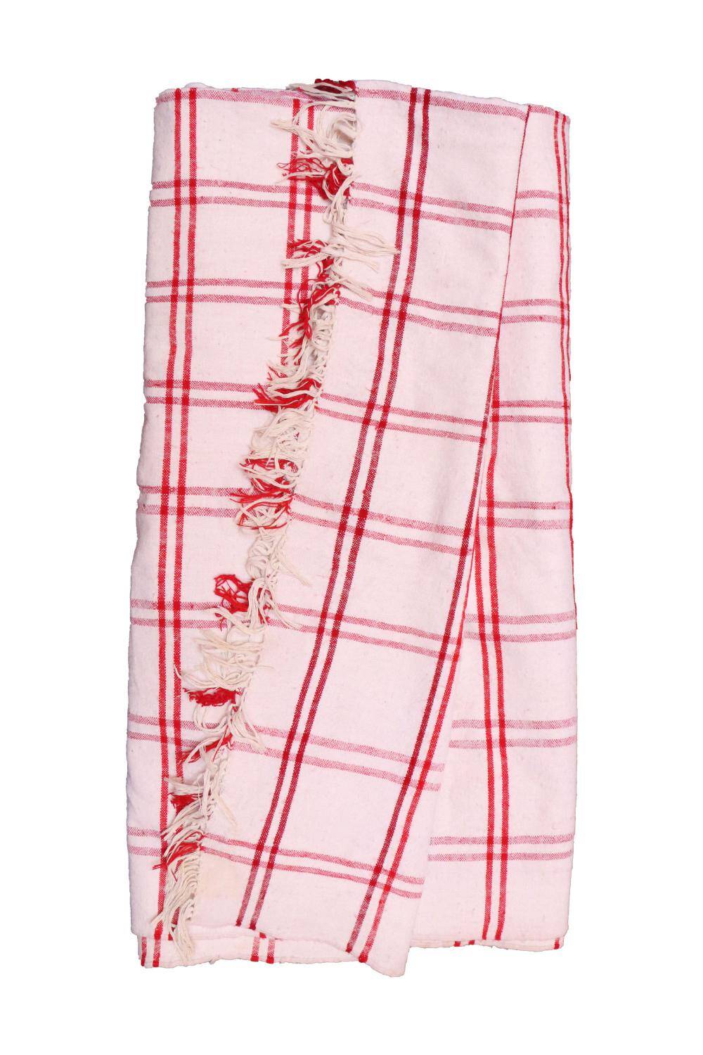 Haik Berber checkered blanket - 180 x 268 cm