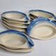 Set of 11 Vintage "Fish" Ceramic Bowls, Signed Charles Amand