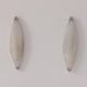 Pair of vintage wall lights in chrome and opaline, France 1990