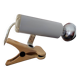 White clamp spotlight Targetti Sankey 1970s