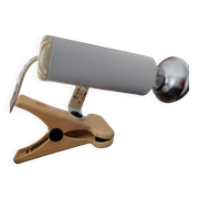 White clamp spotlight Targetti Sankey 1970s