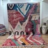 Tapis berbère laine fait main Boujaad 250x150 cm