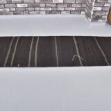 Goat Hair Neutral Kilim Runner sku3819