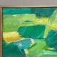 Original Swedish Oil on Canvas – “Early Summer Landscape” by Rolf Andersson – Signed – 2003 – Vintage & Framed – 24.5 × 24.5 cm
