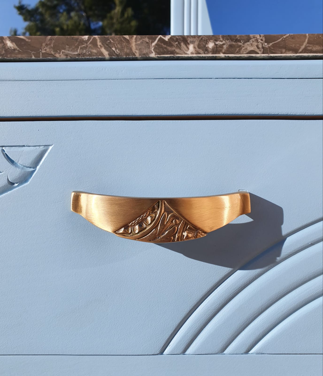 Vintage art deco chest of drawers