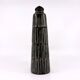 Vintage ceramic and bamboo pitcher vase • BR Keramik Denmark • 1960s