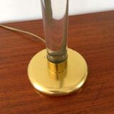 2 70s vintage Plexiglas lamps