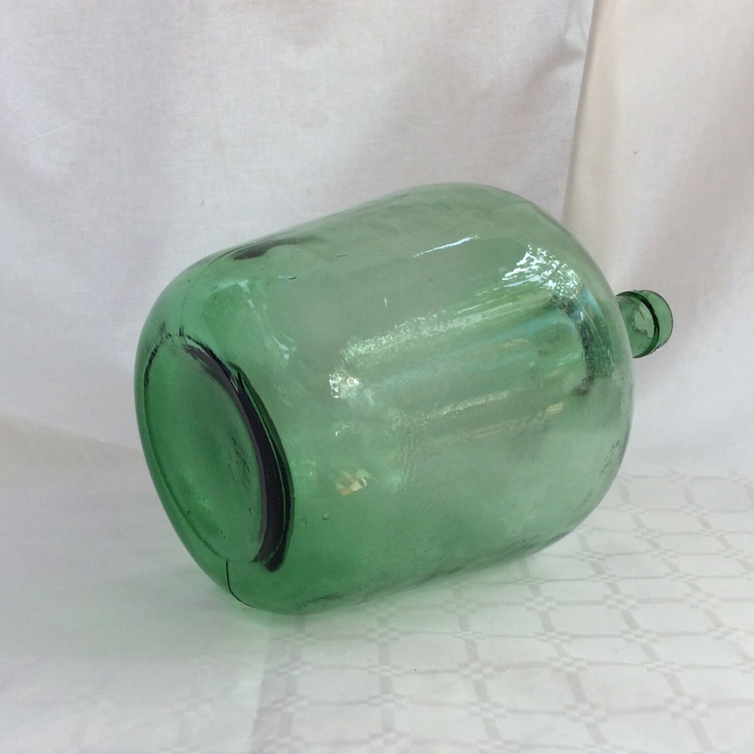 Lady Jeanne in glass VIRESA 10 liters dimension: height -40cm- diameter -26cm-