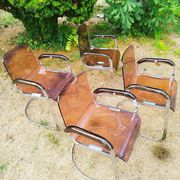 70s Space Age plexiglass chairs