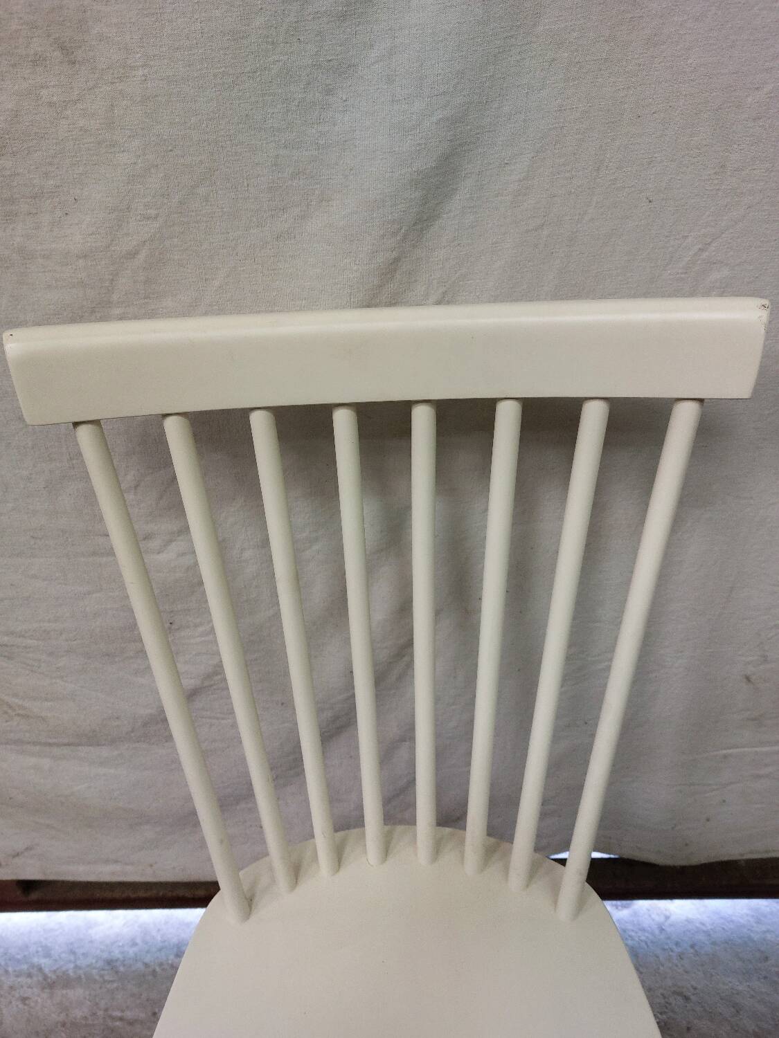 Vintage white chair