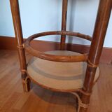 Servant - vintage bamboo stool
