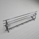 Art Deco wall coat rack with 6 hooks, 1930s