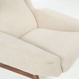 Mid-Century Modern Armchair 877 by Gianfranco Frattini for Cassina