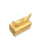 Moon-shaped wooden tarot box