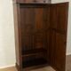 Cabinet en chêne ancien avec panneaux à caissons, vers 1900