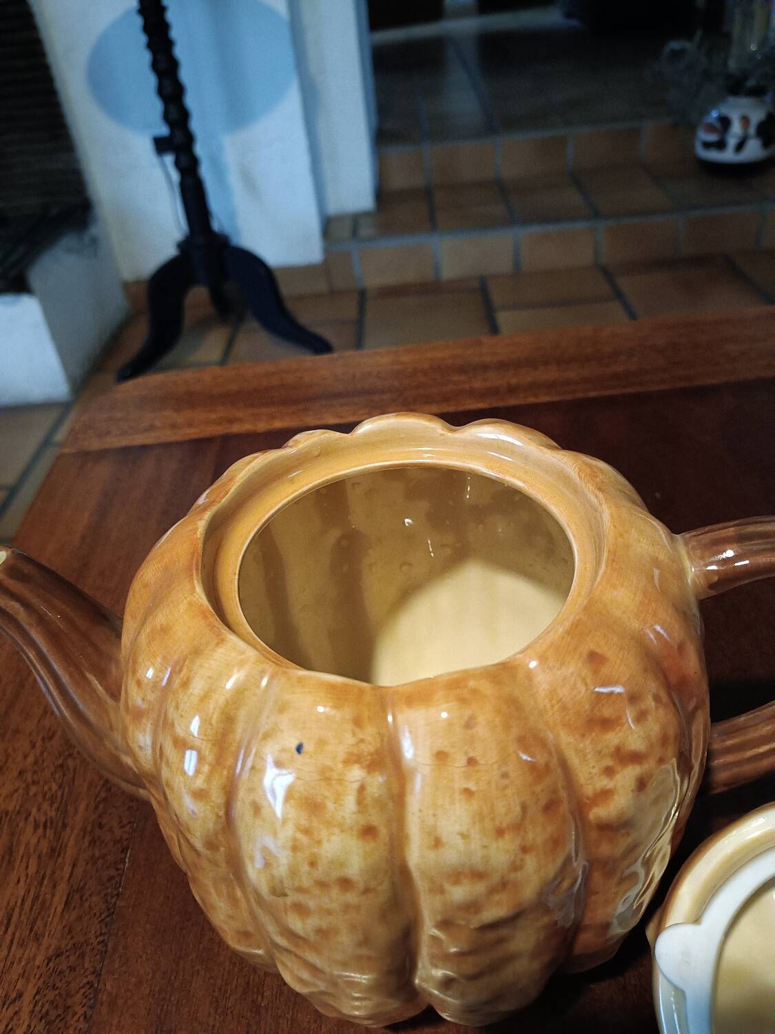 Pumpkin Slush Teapot