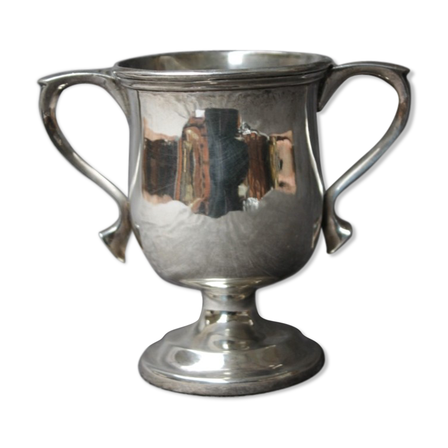 Cup, Germany, 19th century, massive silver 935%