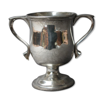 Cup, Germany, 19th century, massive silver 935%