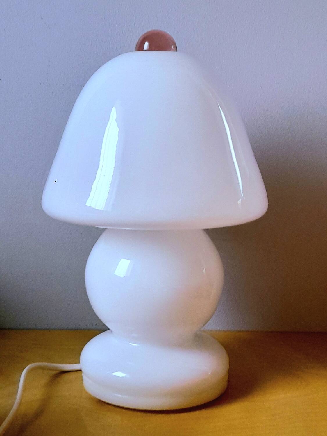 Lampe champignon Murano 1980