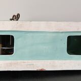 Fireplace clock with matching vases