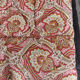 Vintage duvet/bedspread with a paisley pattern.