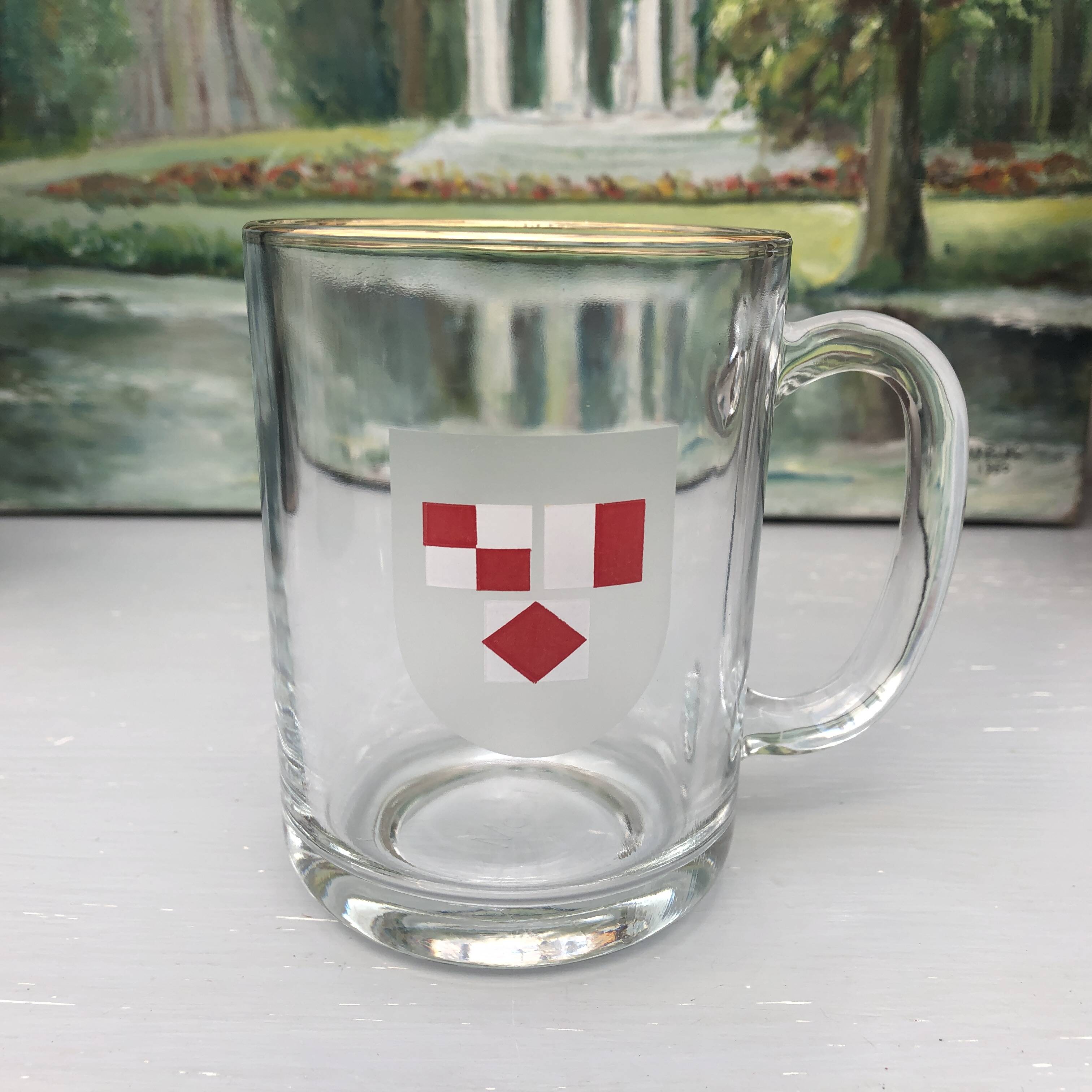 vintage flag beer mug shop