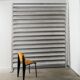 Large Jean Prouvé Brise de Soleil Aluminium Sun Shutter Panel, 1950s