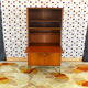 Top design vintage 1950 mahogany secretary