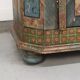 Folk art painted bridal wardrobe