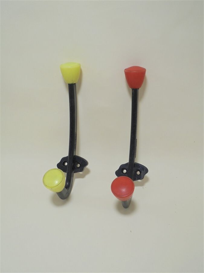 Pair of vintage hooks