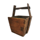 Porte revue en bois asiatique
