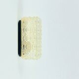 Amber Bubble Glass Wall Light by Helena Tynell for Limburg, Germany, 1970s