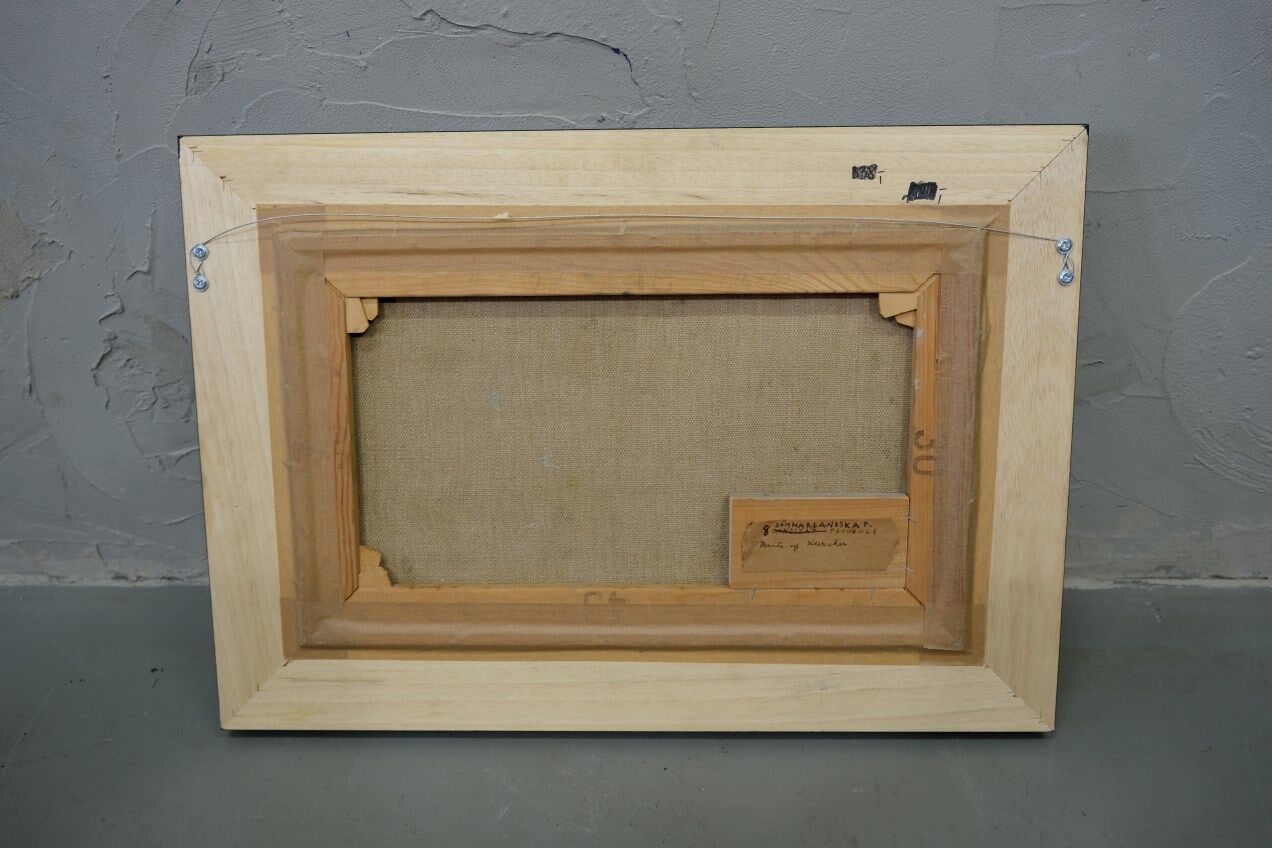 Brita Af Klercker, Swedish painting, 1952, Oil on canvas, Framed