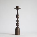 Brutalist candle stick, 1970s