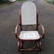 Rocking chair in caning