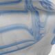 Vintage 1930s Blue & White Streaky Flycatcher / Plafonnier Glass Lamp Shade