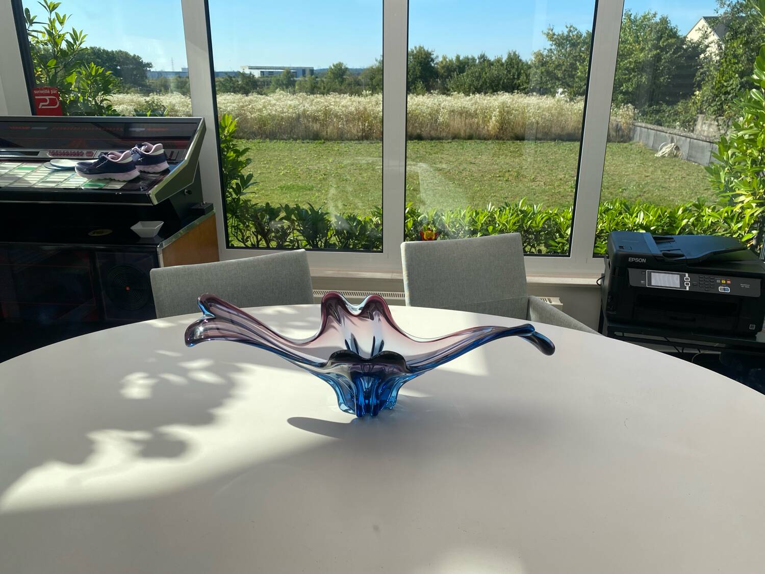 Huge Vintage Murano Centrepiece or fruit bowl