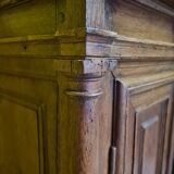 Antique French Oak Table Cabinet, Partly 18th Century