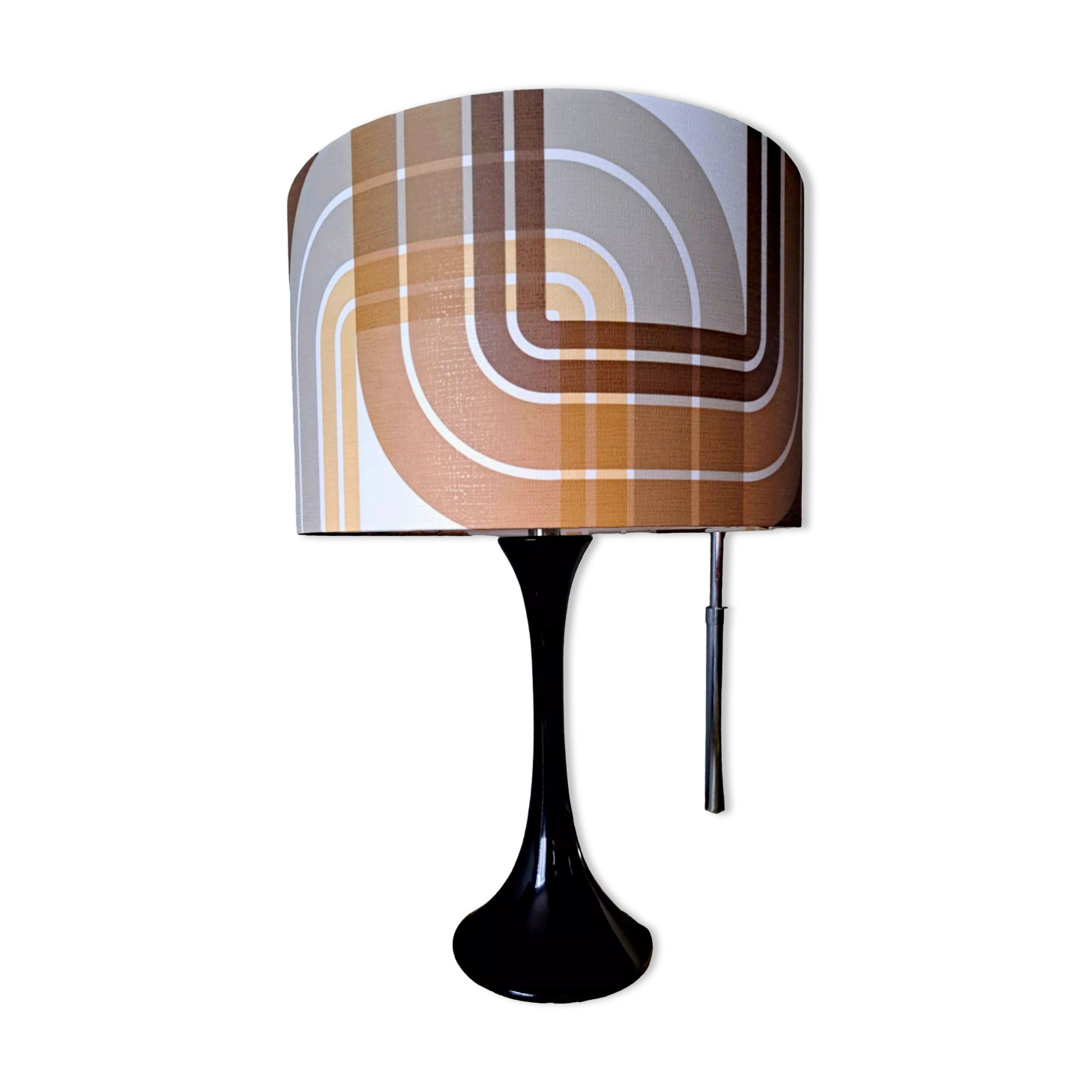 Foot lamp tulip Paloma seventies pattern