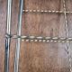 Vintage brass magazine rack – Wire design – 1950s/60s