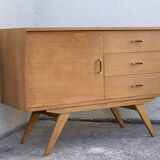 Vintage buffet compass feet 1950