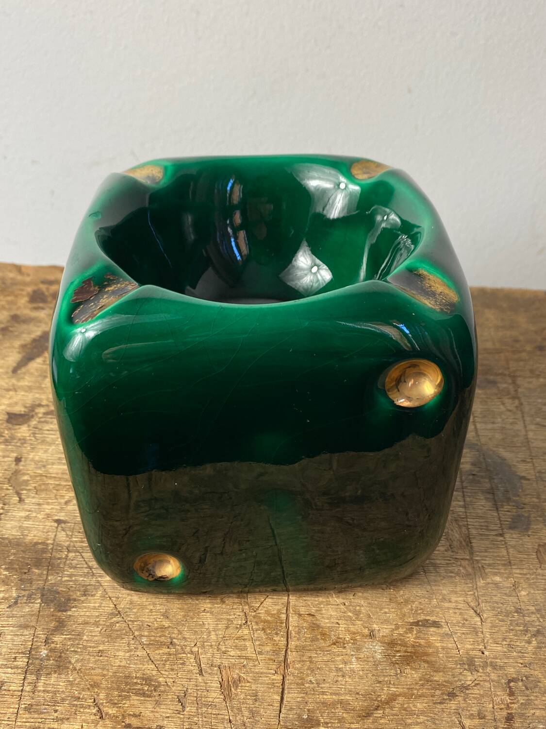 Ferlay Vallauris ceramic “big dice” ashtray