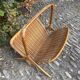 Rattan magazine rack