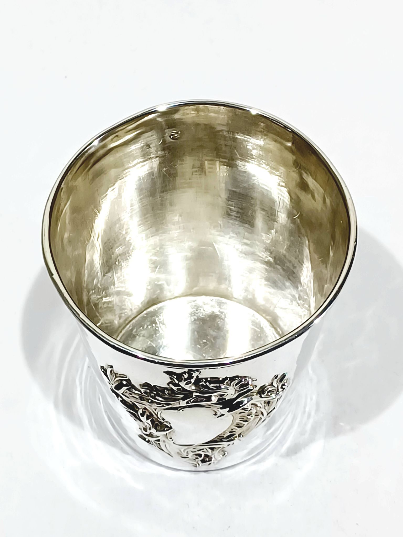 Louis XV style cup blank cartridge