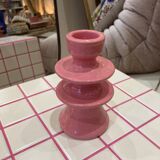barbapapa pink candle holder