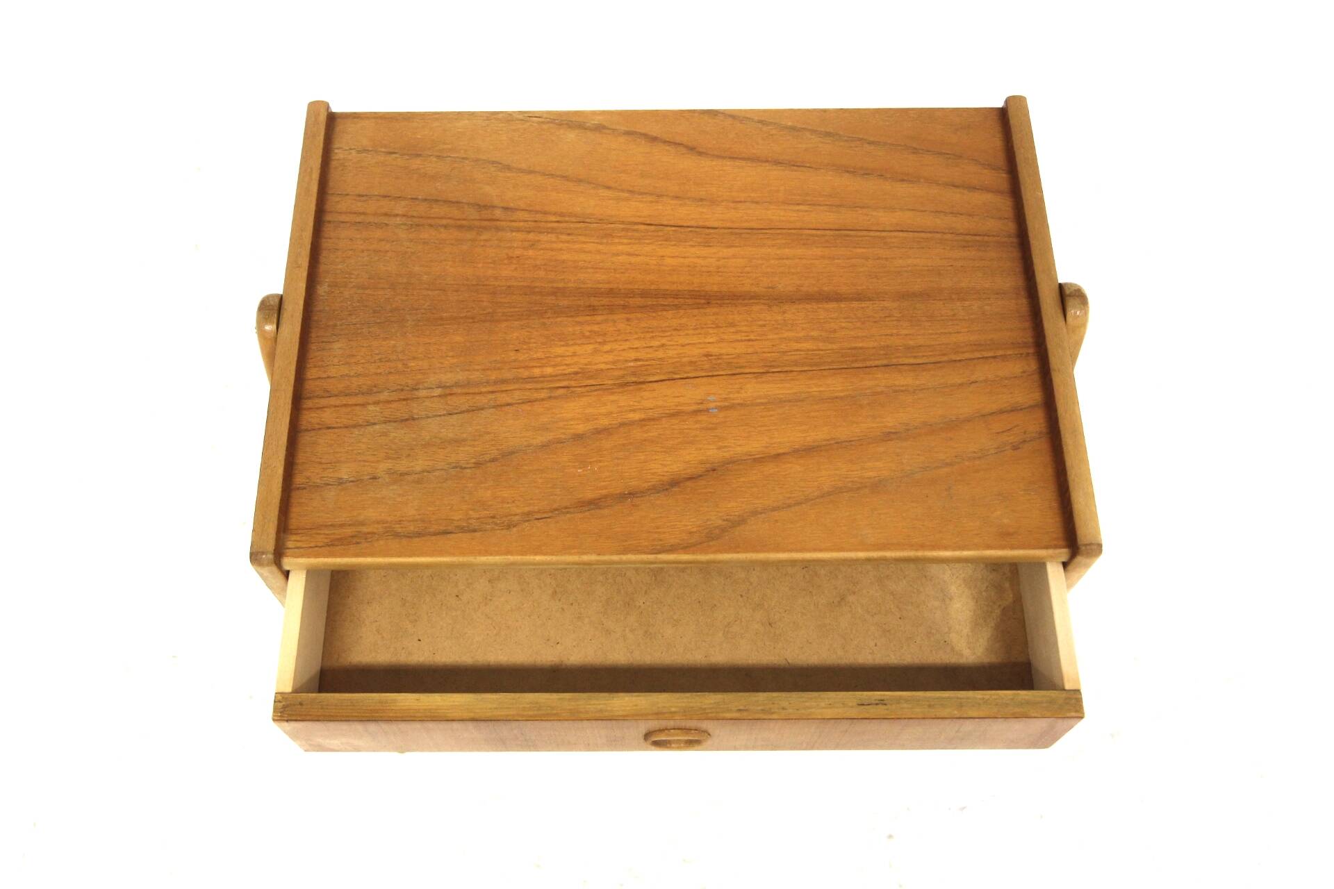 Scandinavian teak bedside table, Sweden, 1950s